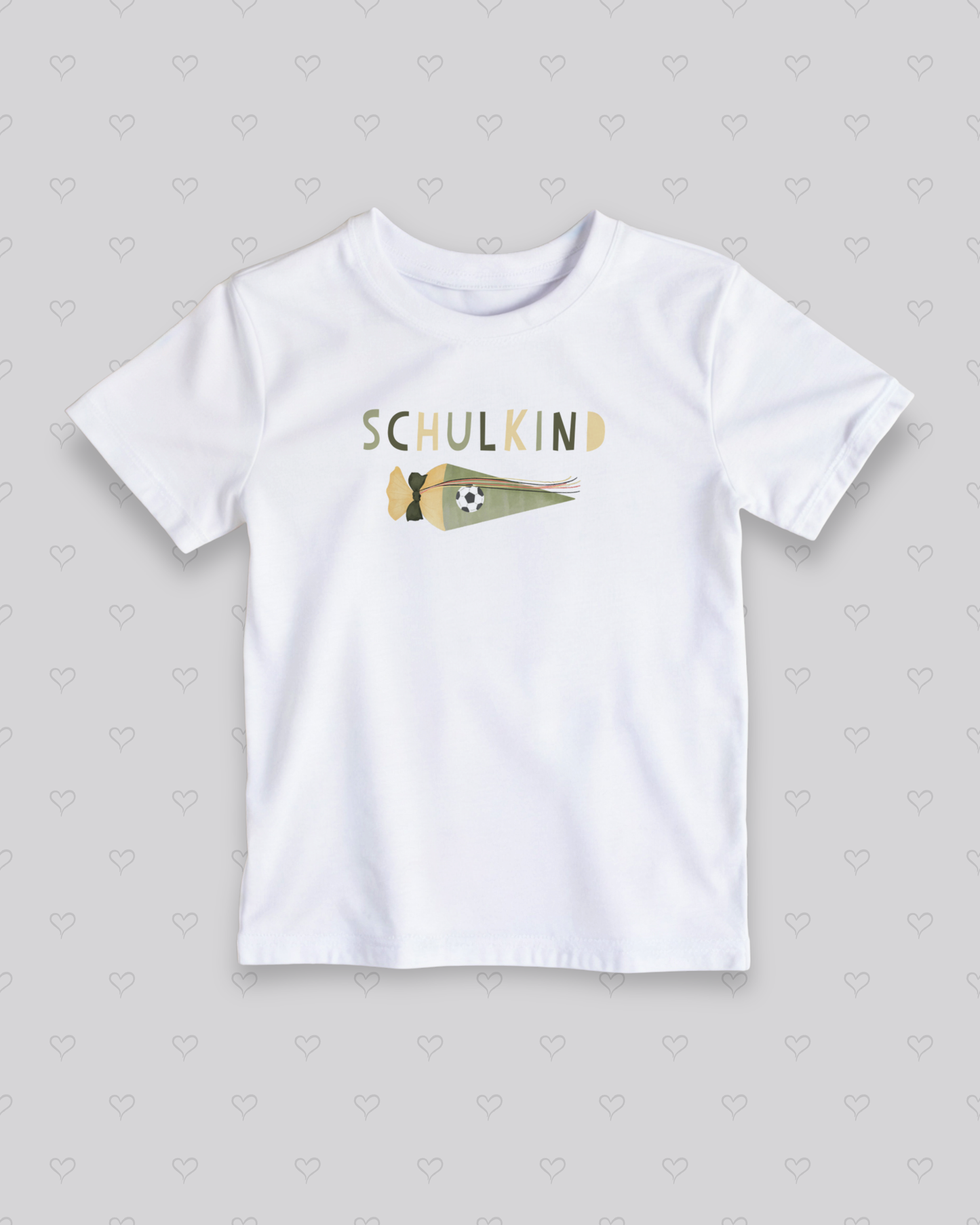 Bügelbild Schulkind