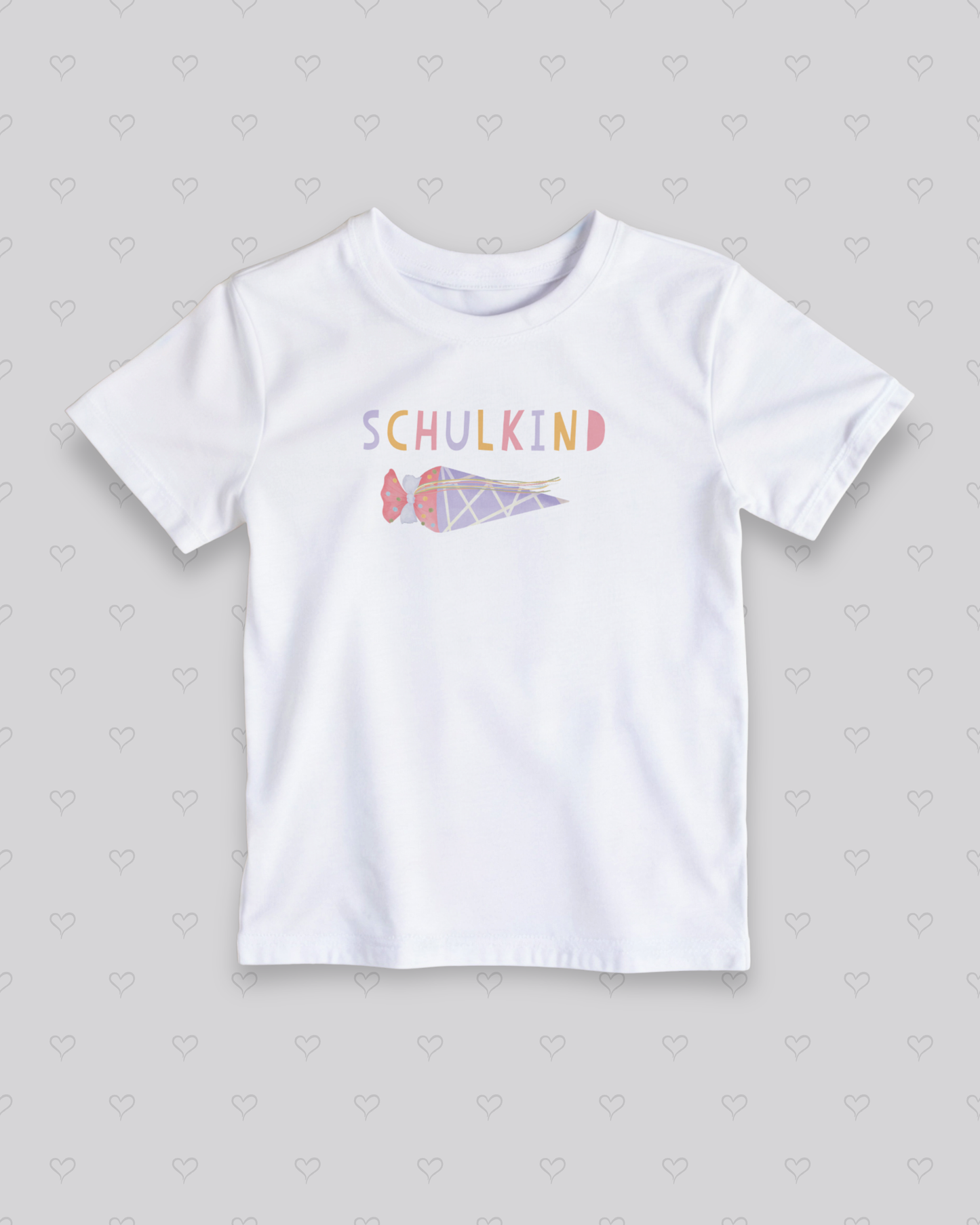 Bügelbild Schulkind