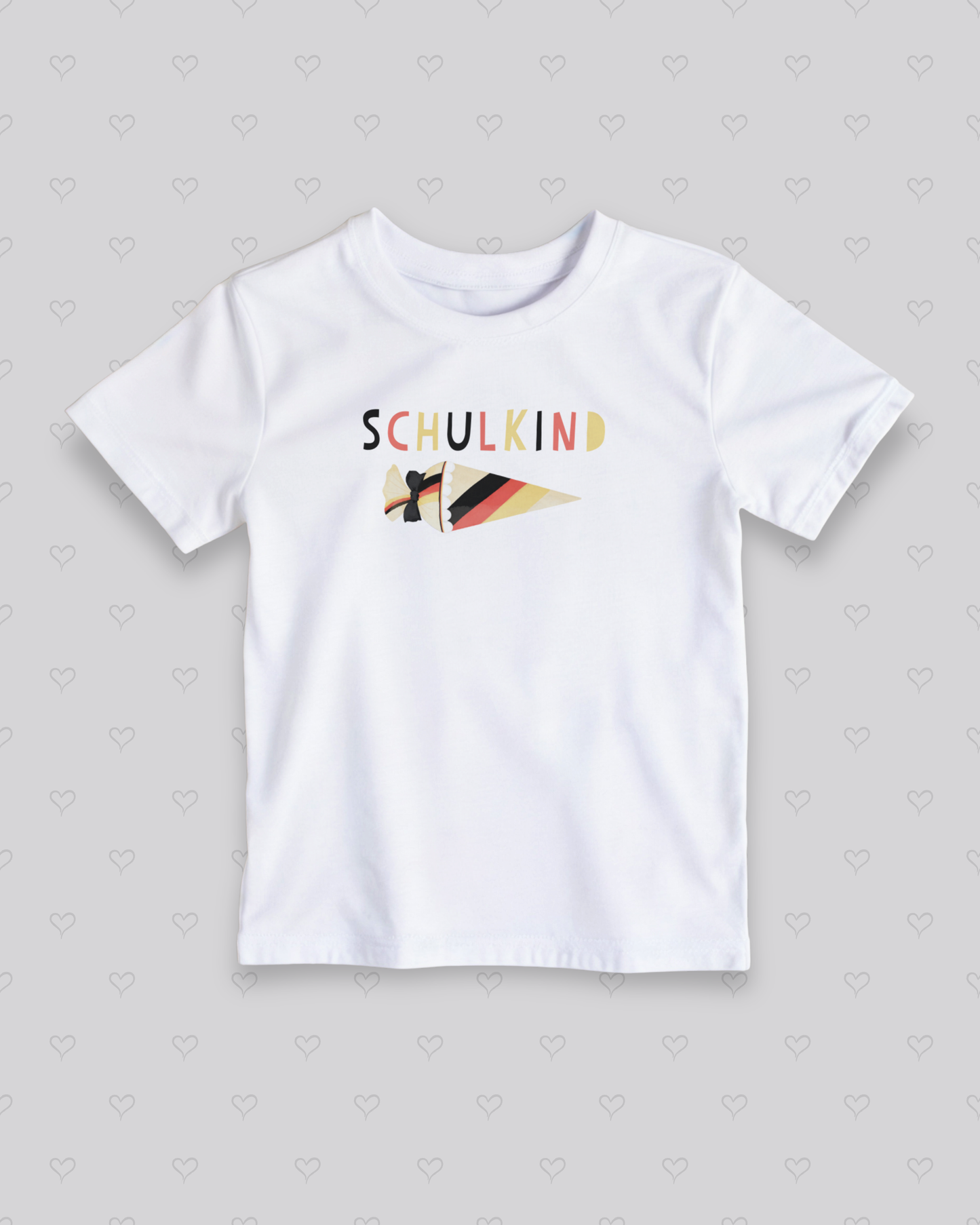 Bügelbild Schulkind