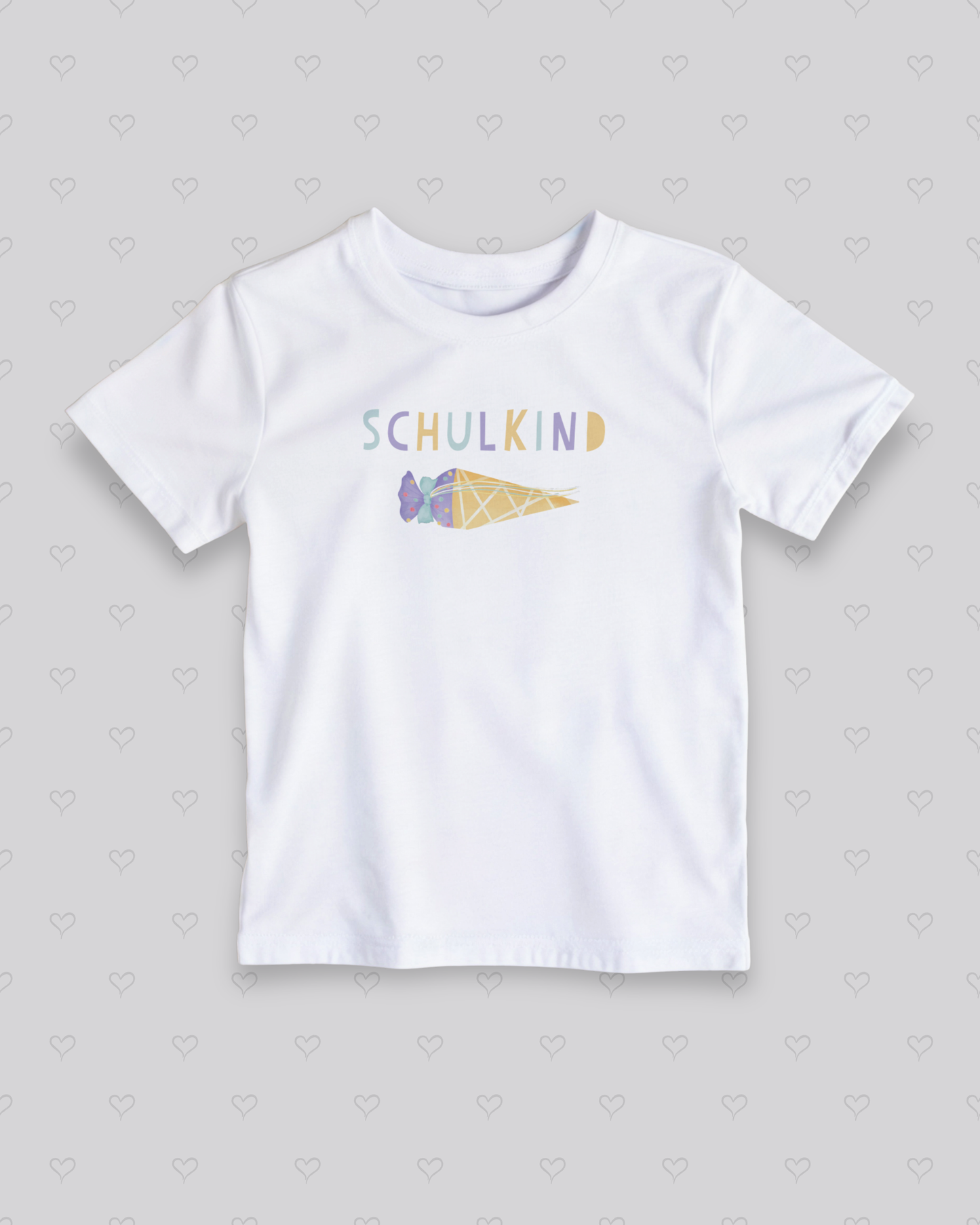 Bügelbild Schulkind