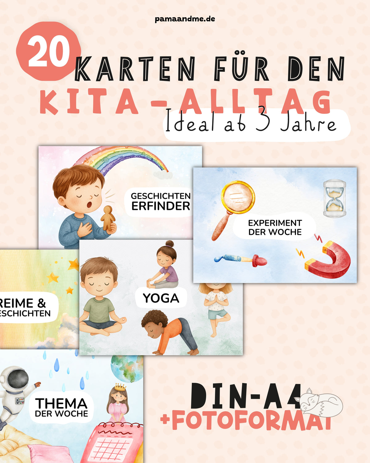 pama&me 20 Alltagskarten - Kita & Co. ab 3 Jahre