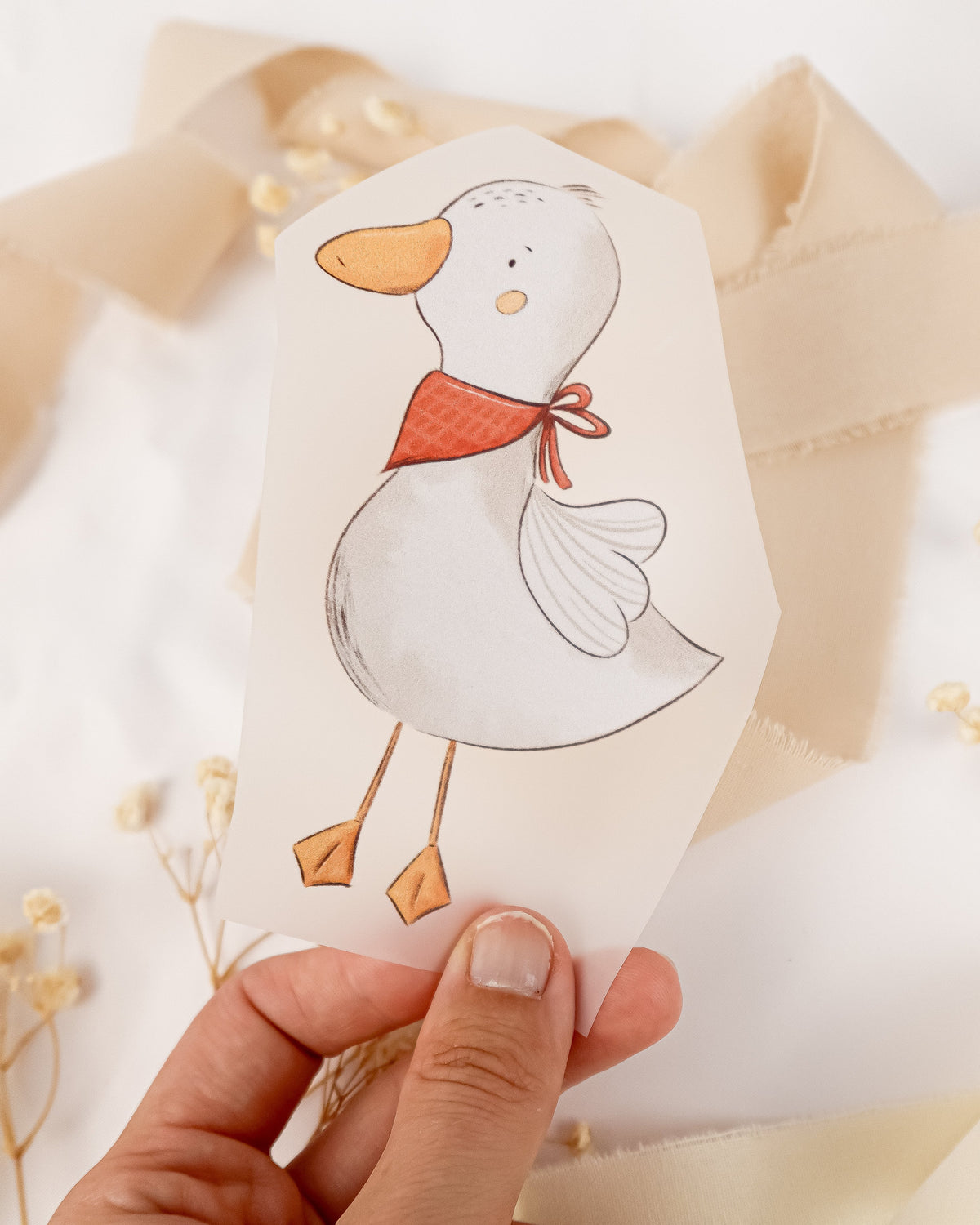 pama&me Bügelbild süße Gans