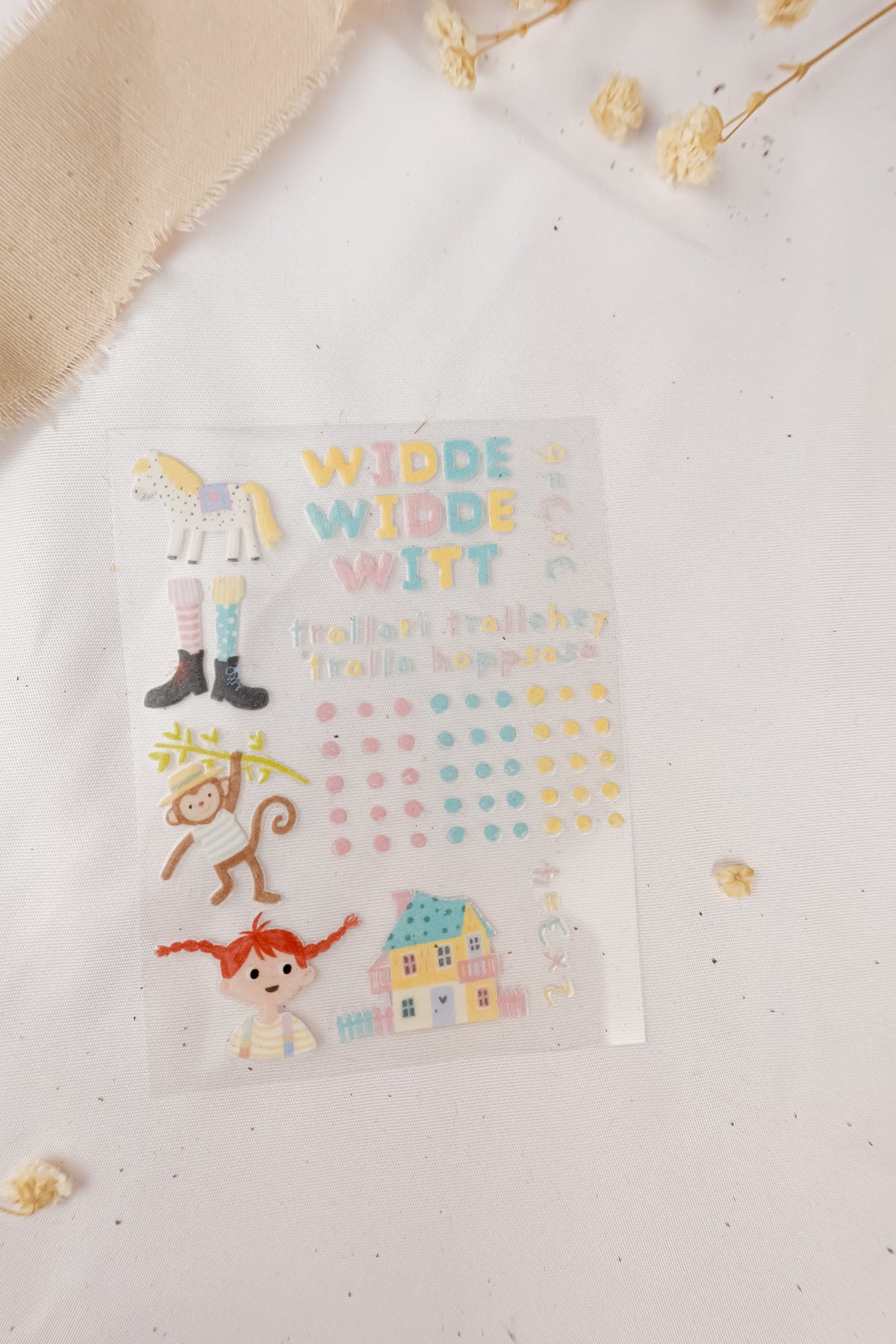 pama&me Rub-On-Sticker Kunterbunt MINI