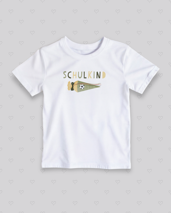 Bügelbild Schulkind