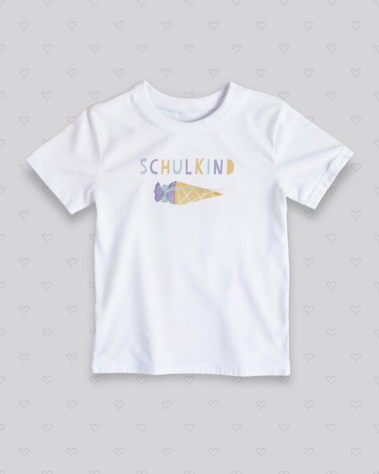 Bügelbild Schulkind