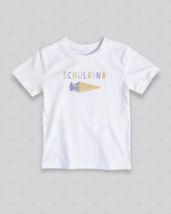 Bügelbild Schulkind