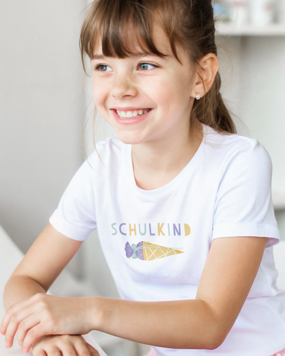 Bügelbild Schulkind