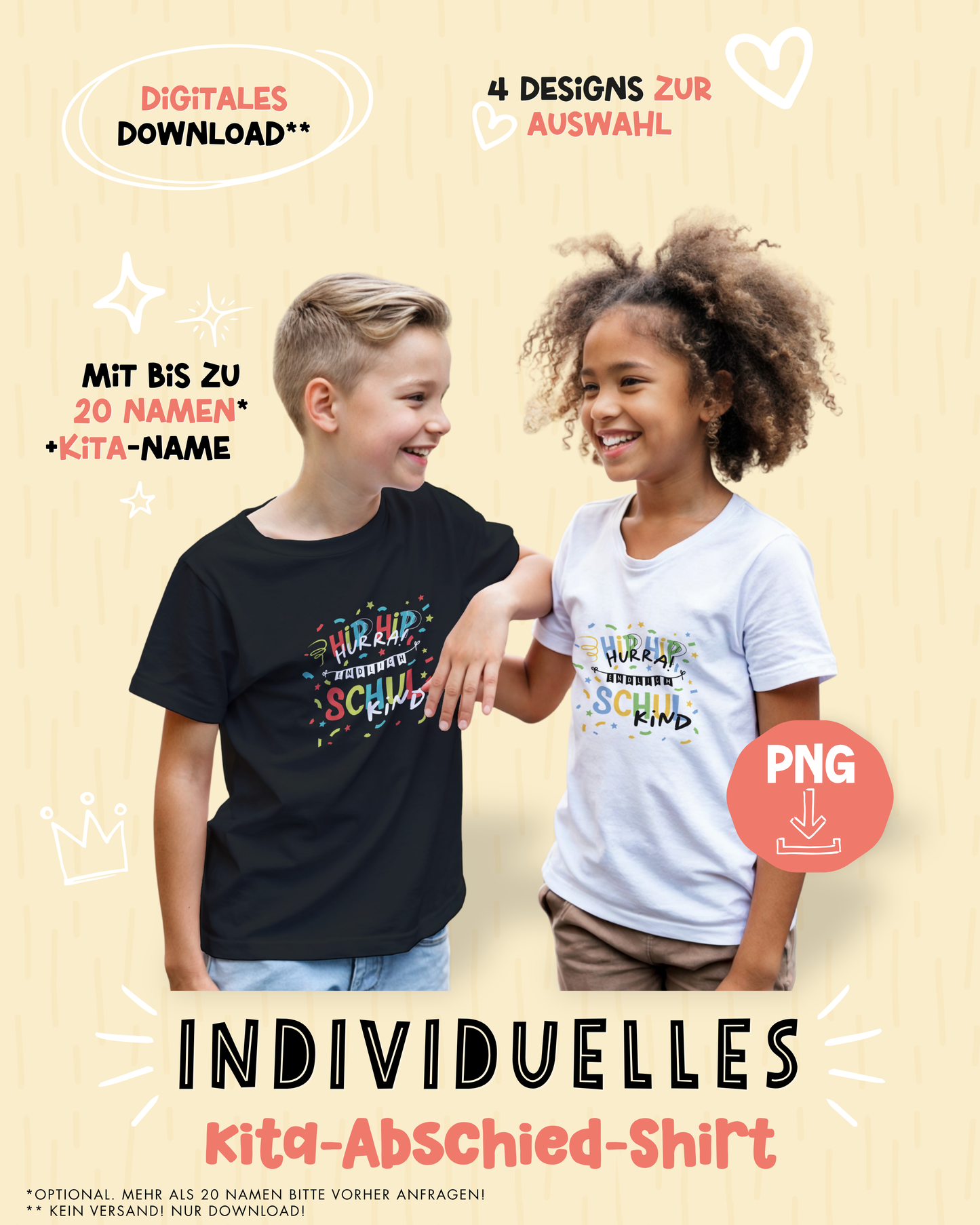 Kita-Abschied: Gruppenshirt