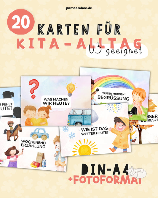 20 Alltagskarten - Kita & Co.