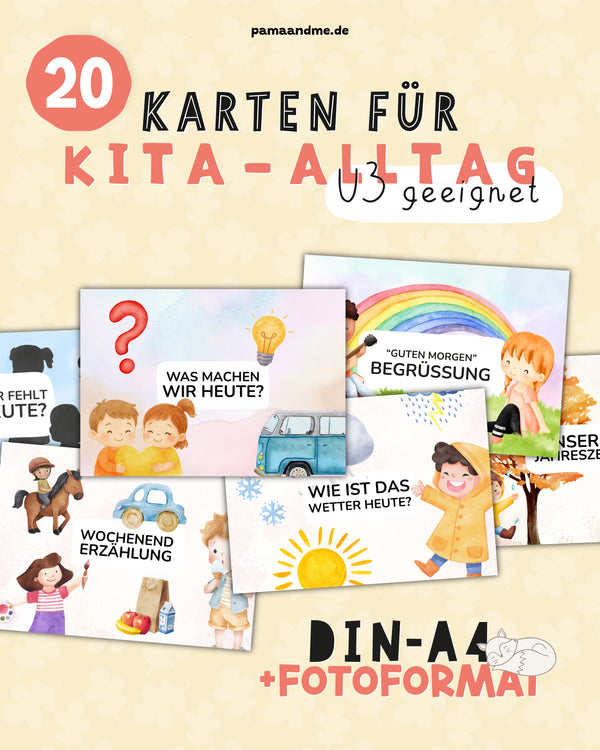 20 Alltagskarten - Kita & Co.