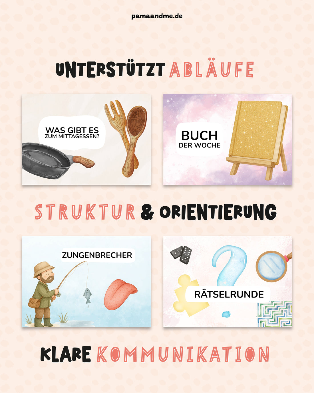 pama&amp;me 20 Alltagskarten - Kita &amp; Co. ab 3 Jahre