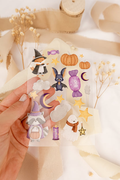 pama&amp;me Rub-On-Sticker Halloween Set