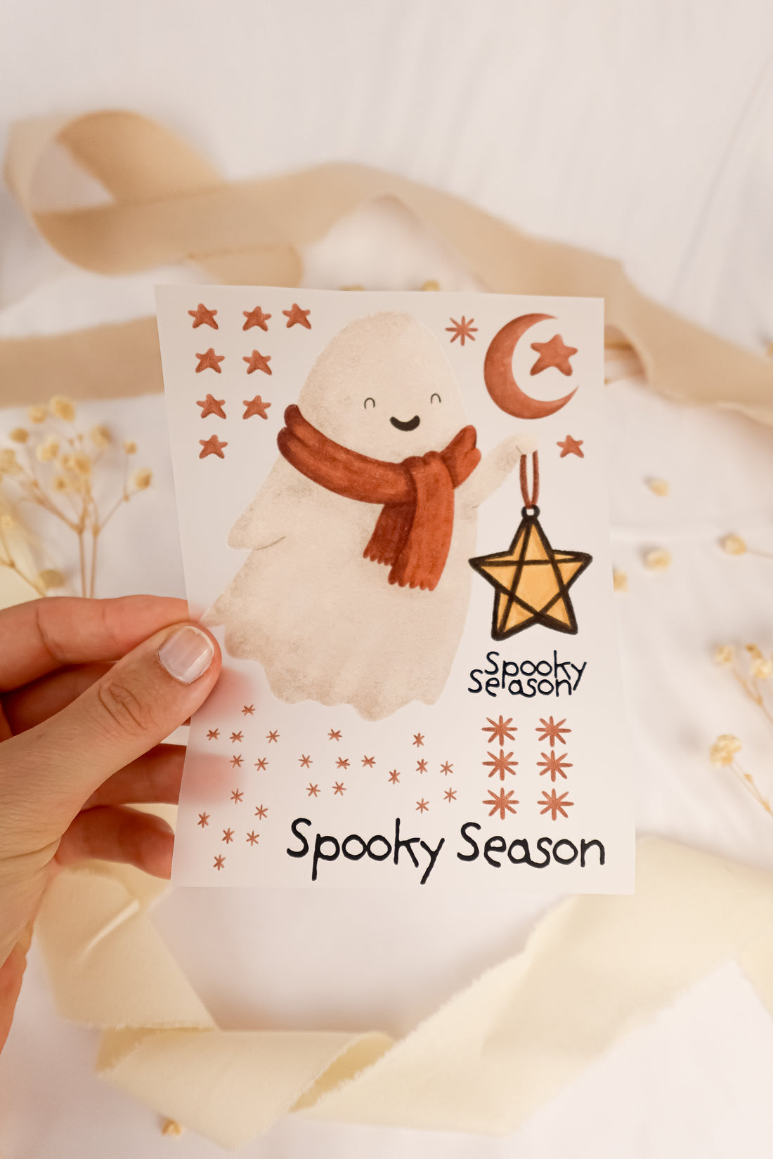 pama&amp;me Bügelbild "Spooky Season" A6
