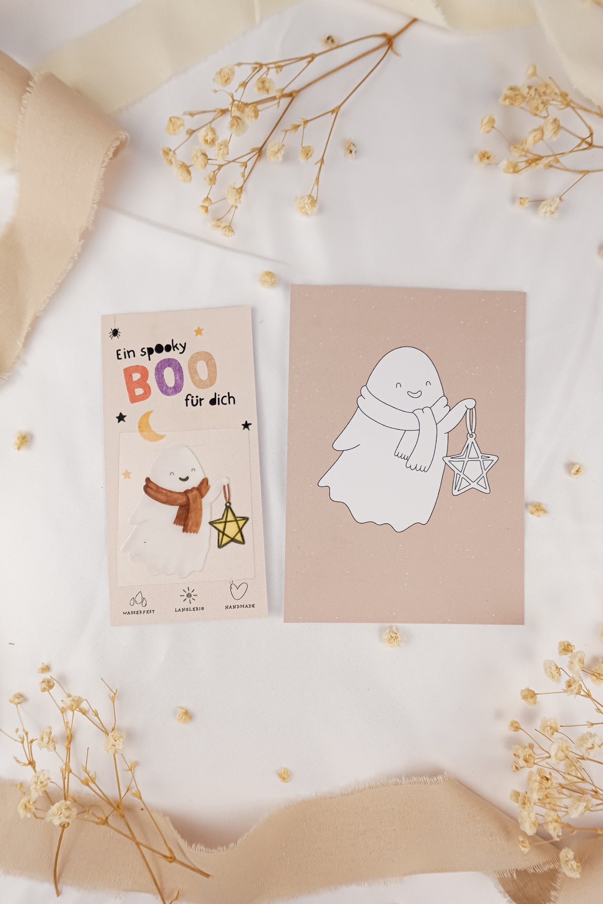 pama&amp;me Rub-On-Sticker Halloween-Geist