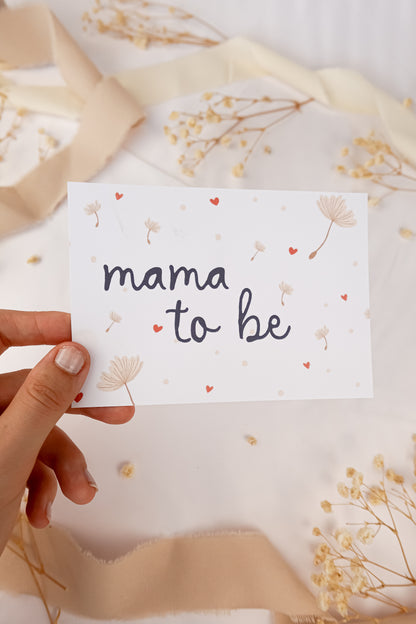 pama&amp;me Postkarte mama to be