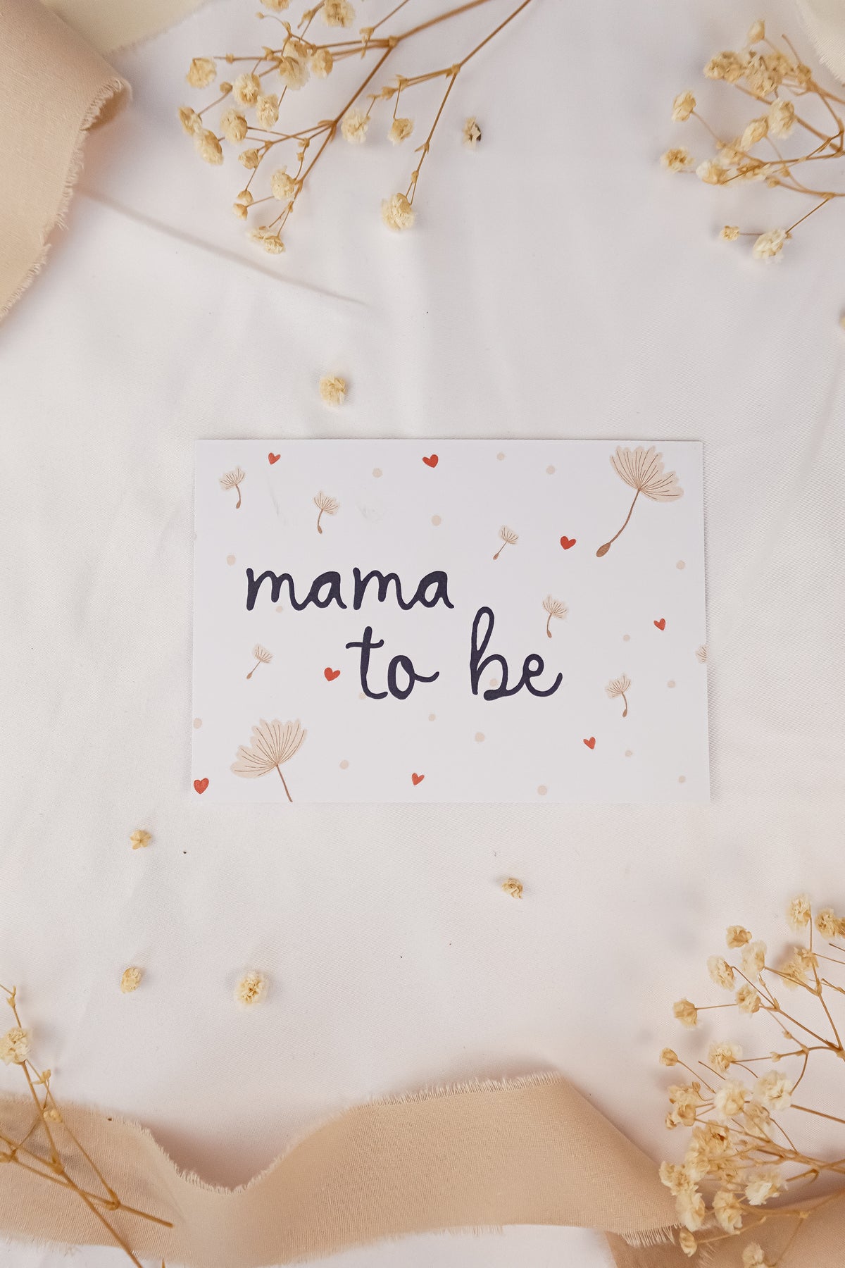 pama&amp;me Postkarte mama to be