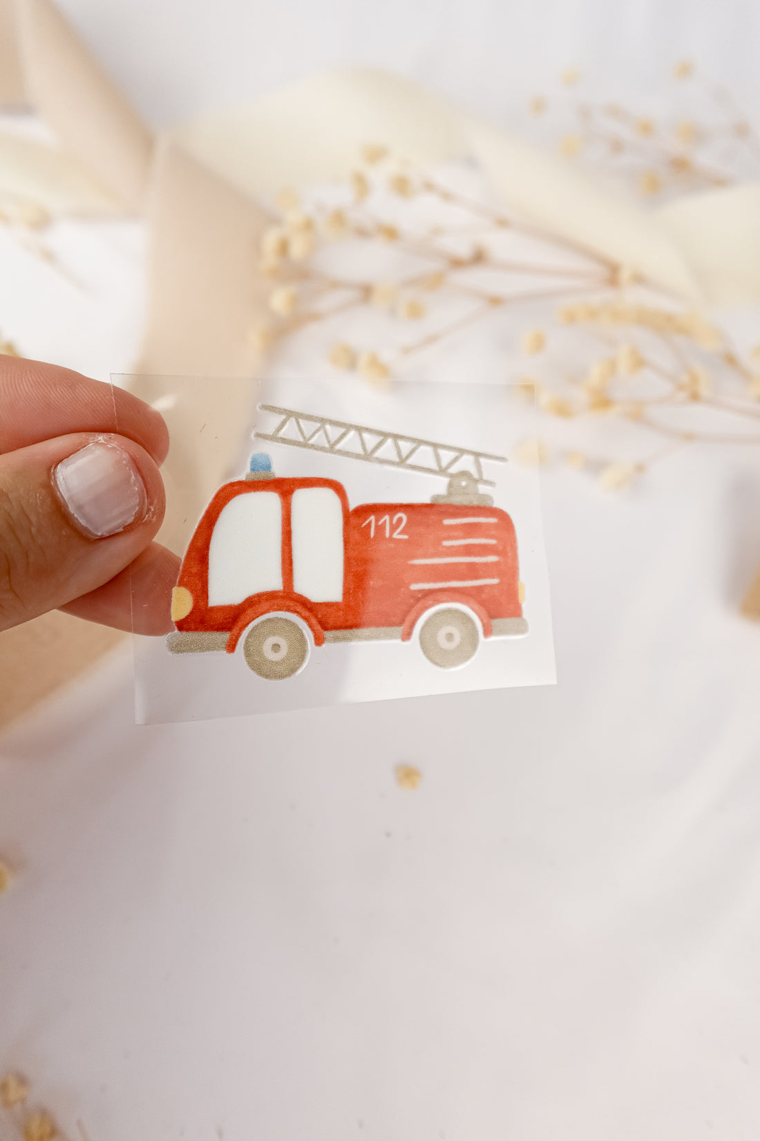 pama&amp;me Rub-On-Sticker Feuerwehr