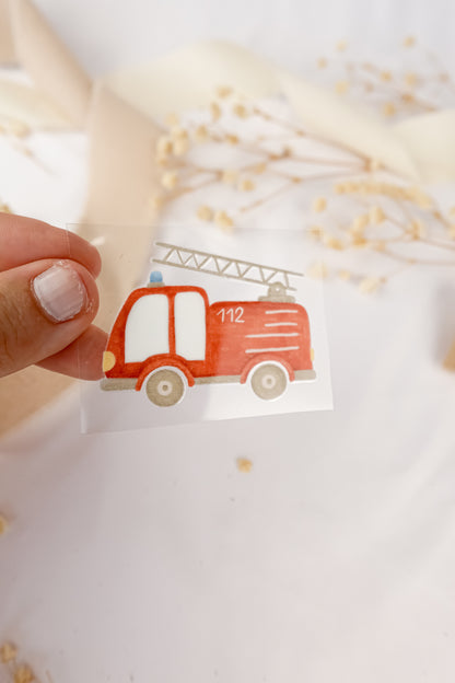 pama&amp;me Rub-On-Sticker Feuerwehr